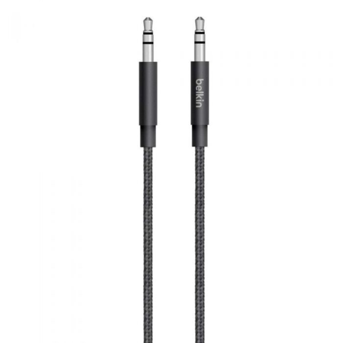 CABLE,PREMIUM,3.5MM AUDIO,BRAIDED,1.2m ,BLACK