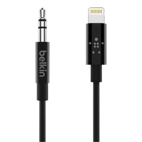 Lightning to 3.5mm Cable 1.8m Black
