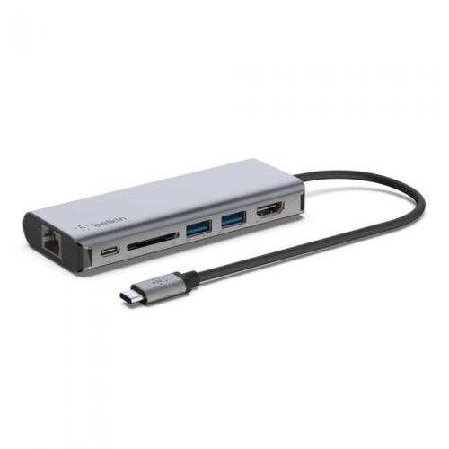 MULTIPORT ADAPTER, USB-C 6-IN-1