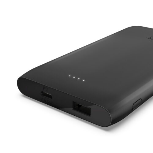 10K POWER BANK, 18W PD USBC IN/OUT, USBA OUT