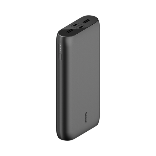 26K POWER BANK, 4-port, USB-C & USB-A 32W PD PPS, BLACK