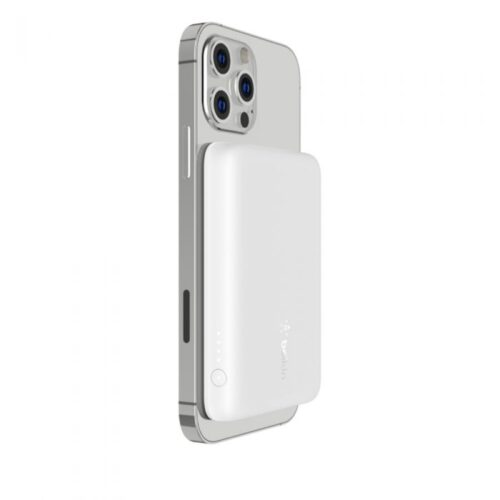 Magnetic Wireless Power Bank (2,500 mAh), 5W, White