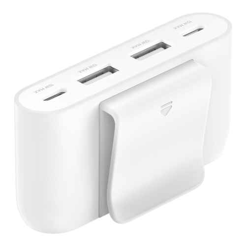 4-PORT USB POWER EXTENDER, 2M, WHT