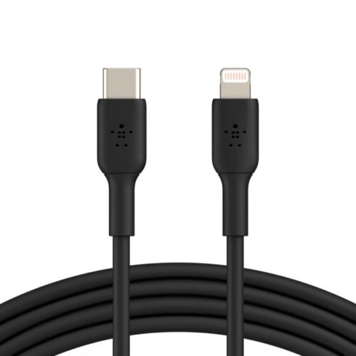 Lightning to USB-C Cable, 1M, Black