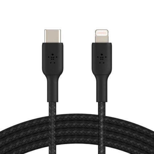 Lightning to USB-C Cable_Braided, 2M, Black