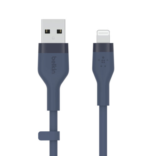 BOOST CHARGE™  USB-A to LTG_silicone, 2M, Blue