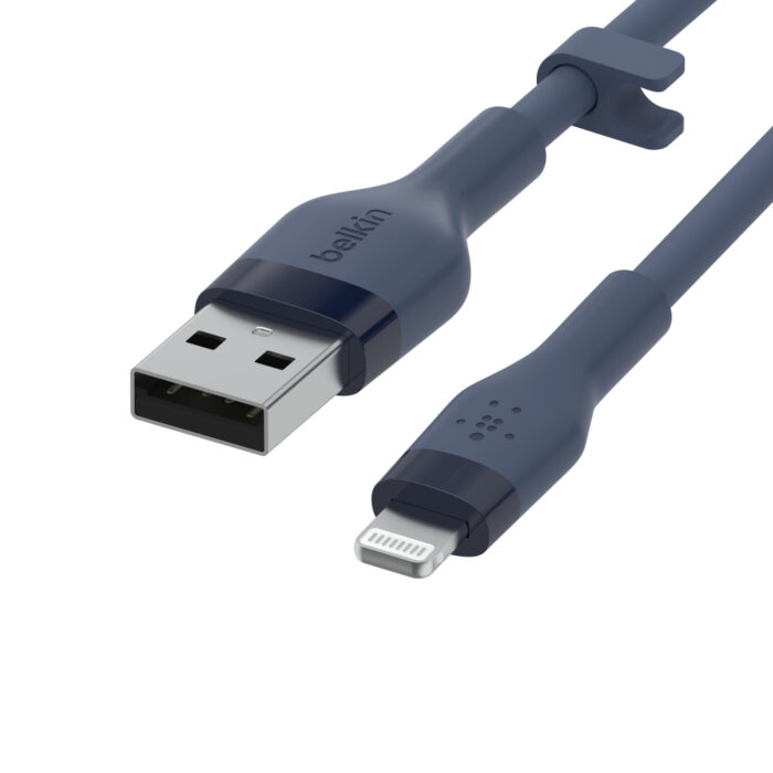 BOOST CHARGE™  USB-A to LTG_silicone, 2M, Blue - Image 2