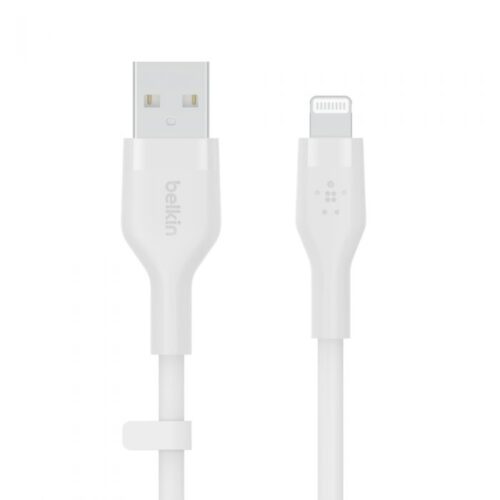 BOOST CHARGE™  USB-A to LTG_silicone, 3M, White
