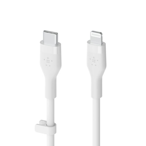 BOOST CHARGE™  USB-C to LTG_silicone, 1M, White
