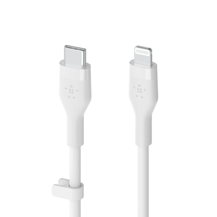 BOOST CHARGE™  USB-C to LTG_silicone, 1M, White