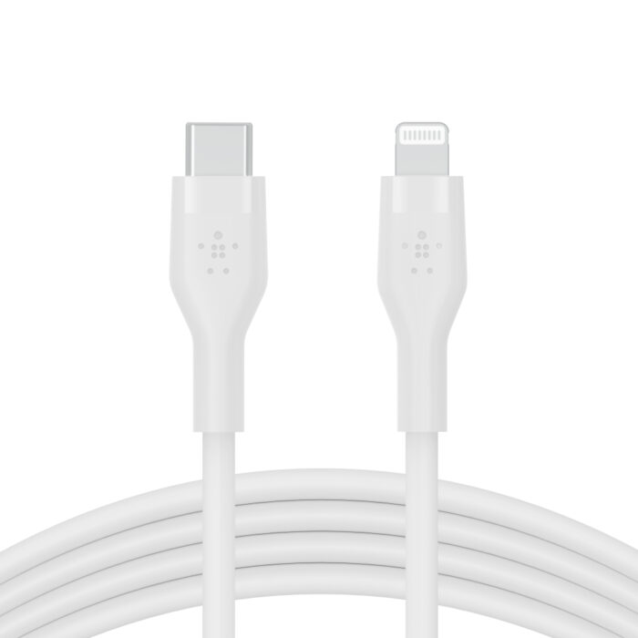 BOOST CHARGE™  USB-C to LTG_silicone, 1M, White - Image 2