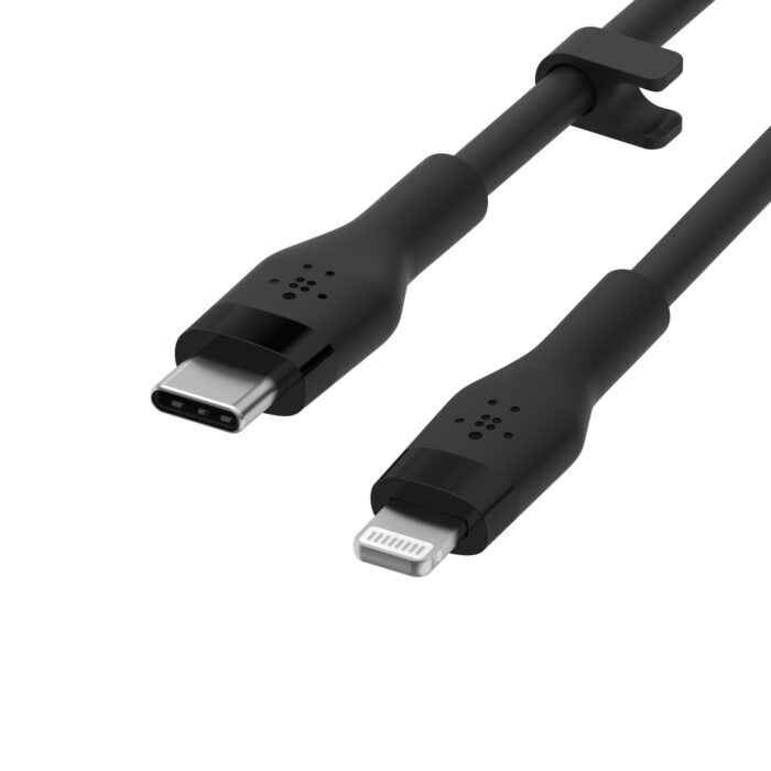 BOOST CHARGE™  USB-C to LTG_silicone, 2M, Black