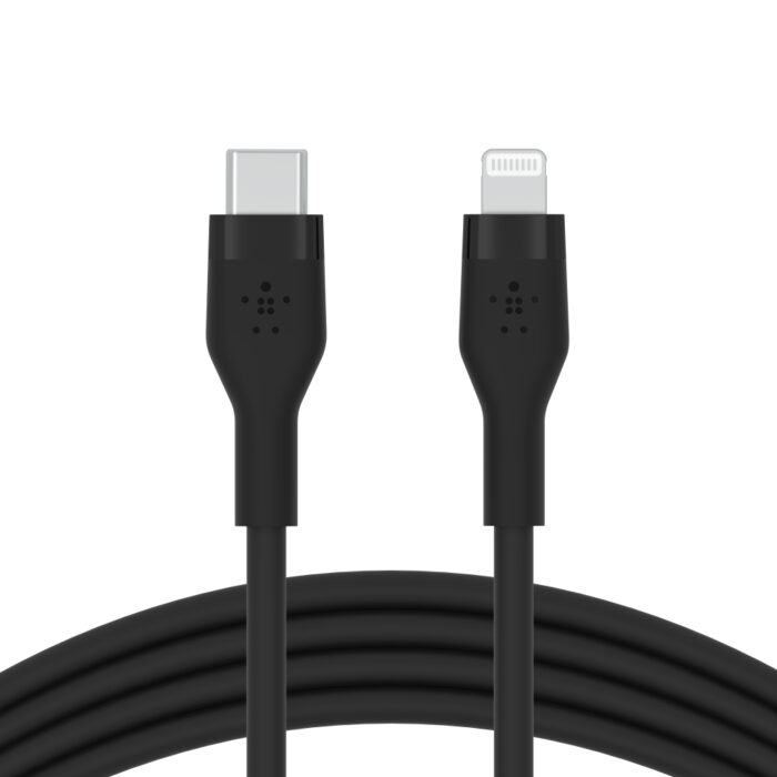 BOOST CHARGE™  USB-C to LTG_silicone, 2M, Black - Image 2