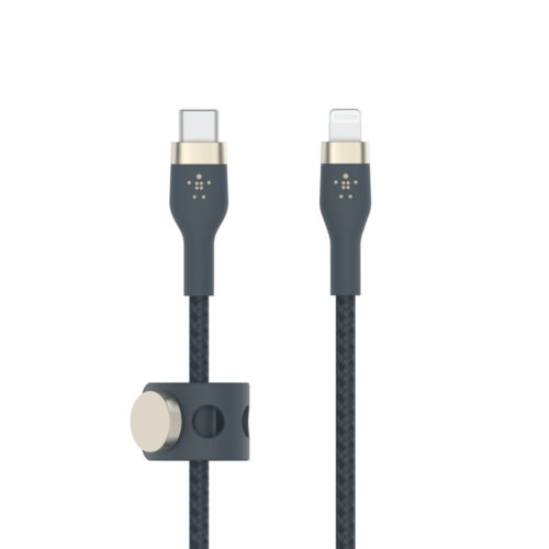 BOOST CHARGE™  USB-C to LTG_Braided silicone, 1M, Blue