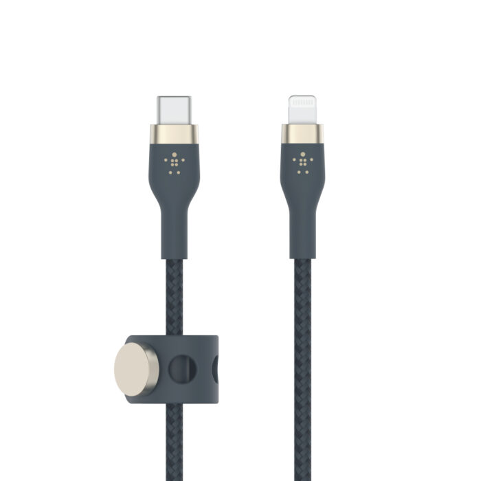 BOOST CHARGE™  USB-C to LTG_Braided silicone, 1M, Blue