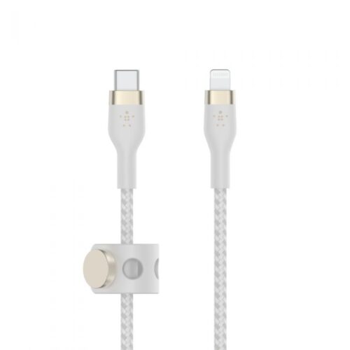 BOOST CHARGE™  USB-C to LTG_Braided silicone, 2M, White