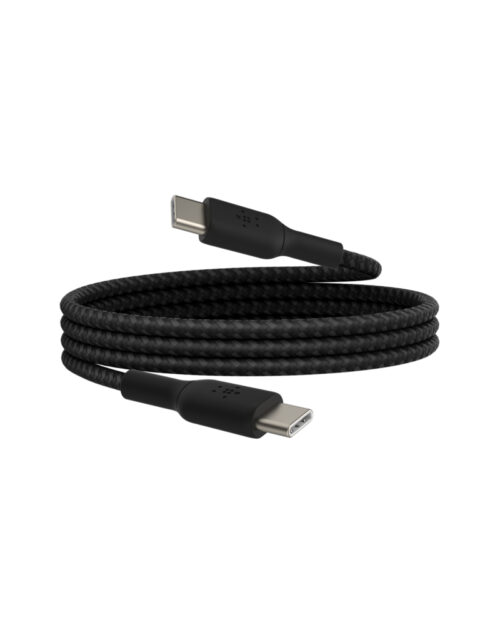 USB-C to USB-C Cable_Braided, 1M, Black