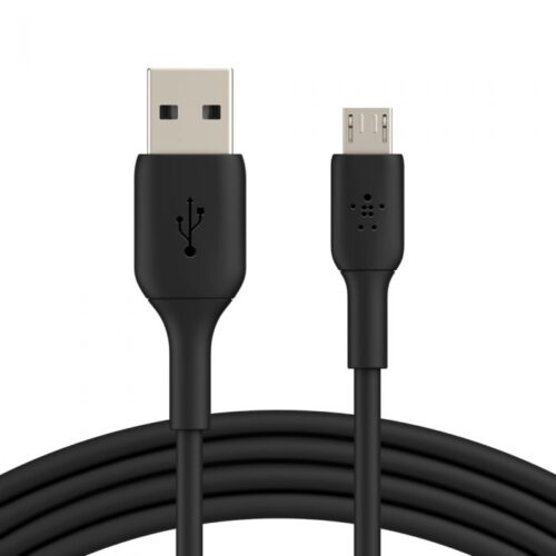 Micro-USB to USB-A Cable, 1M, Black