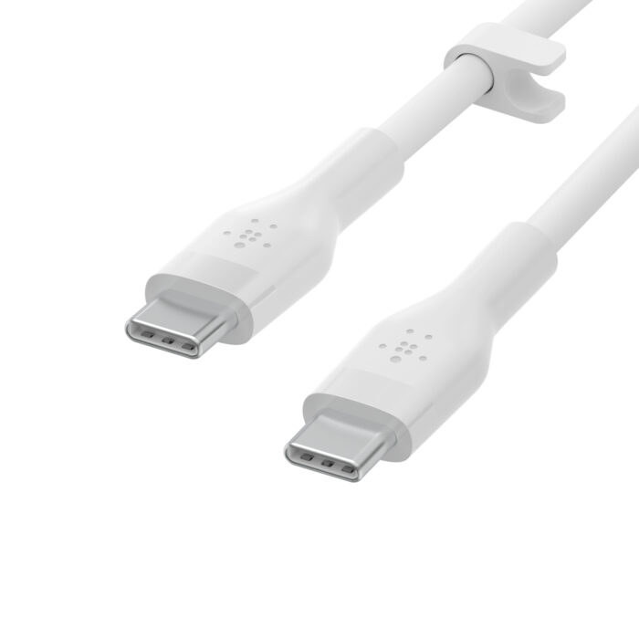 BOOST CHARGE™  USB-C to USB-C 2.0_silicone, 3M, White