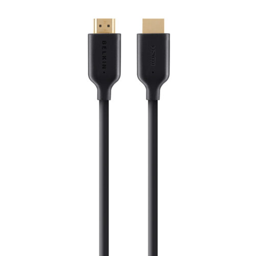 CABLE, HDMI, M/M, 5M, HIGH SPEED W/ETHERNET, BLACK, GOLD