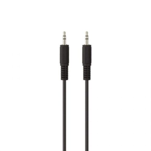 CABLE, AUDIO, 3.5mm, M/M, 1M, PORTABLE, BLACK, NICKEL