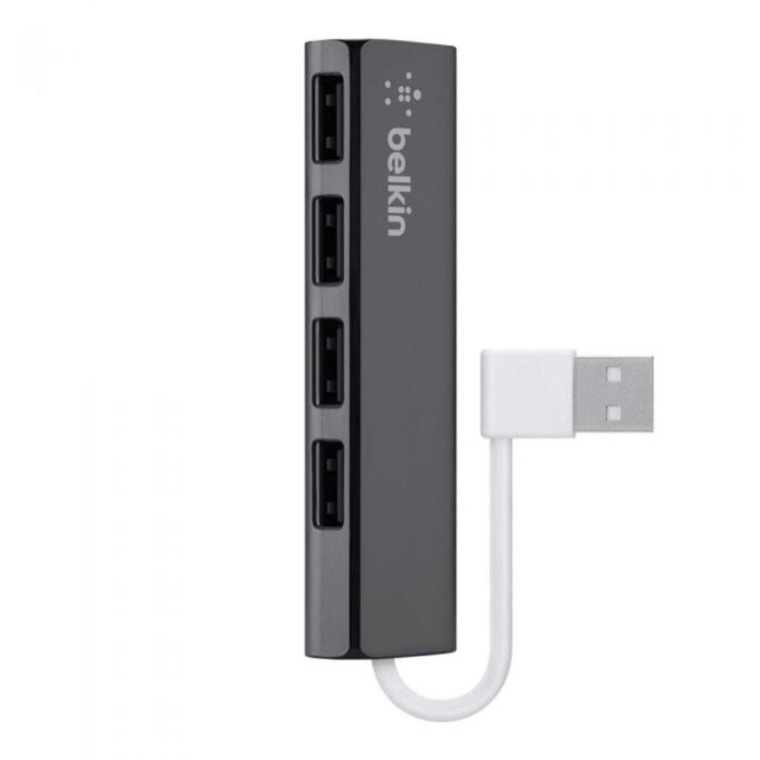 4-PORT TRAVEL USB 2.0 HUB, ULTRA-SLIM SERIES