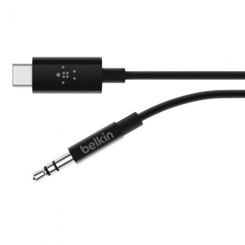 USB-C to 3.5mm audio cable, 0.9m BLK