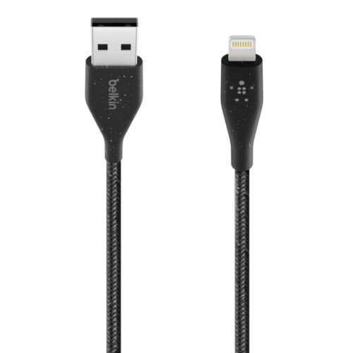 DuraTek™ Plus CABLE,2.4A,Lightning,3m,BLACK