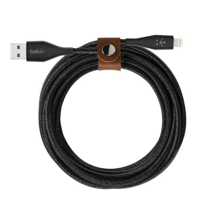 DuraTek™ Plus CABLE,2.4A,Lightning,3m,BLACK - Image 2