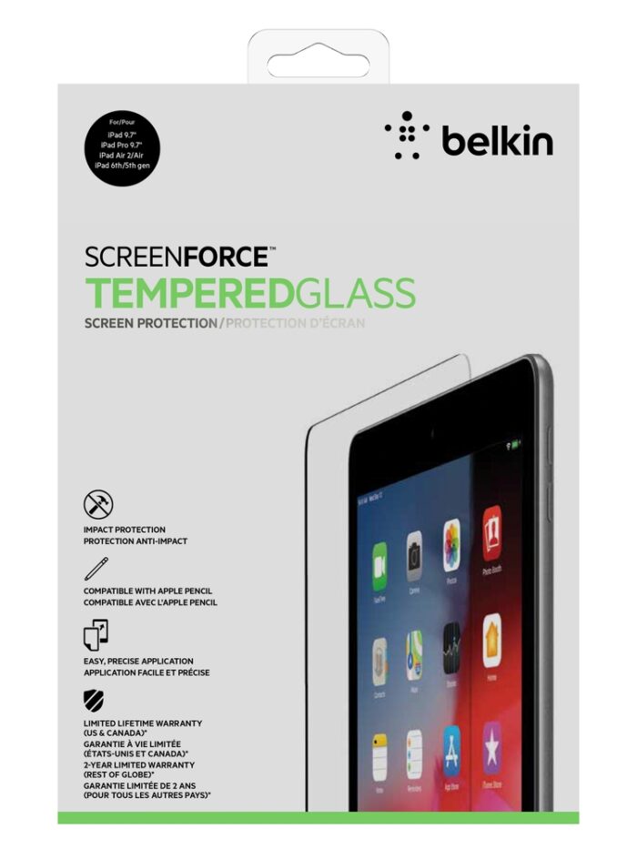 ScreenForce Tempered Glass iPad 9.7” (Air/Pro/Air 2/5th gen/6th gen) - Image 3