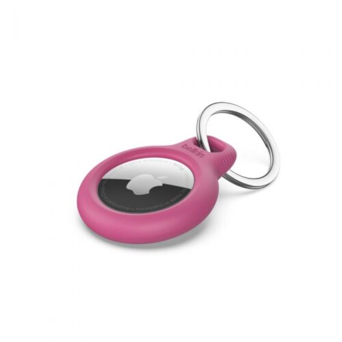 Secure Holder with Keyring – Pink
