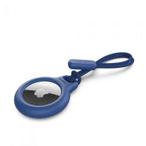 Secure Holder with Strap - Blue