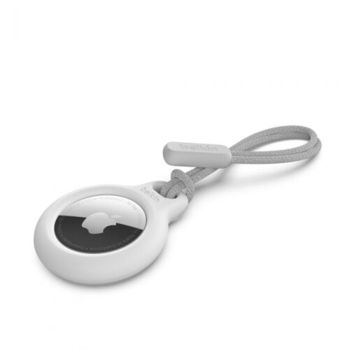 Secure Holder with Strap – White
