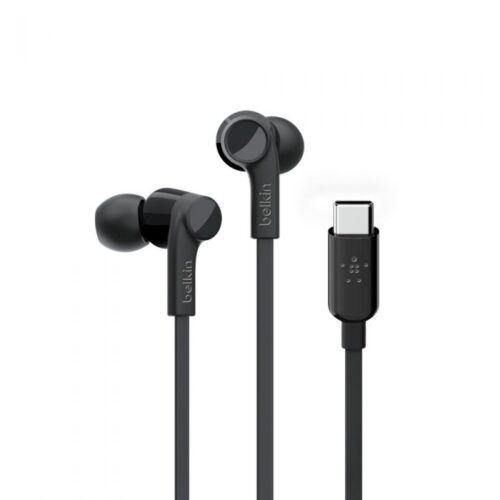 USB-C, In-Ear Headphones,BLACK