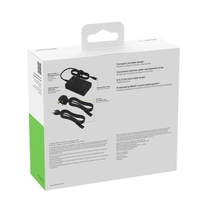 USB-C CORE GAN CHARGER 100W