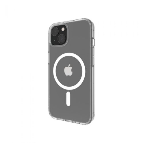 SheerForce Magnetic Anti-Microbial Protective Case for iPhone 13 - clear