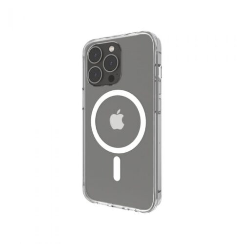 SheerForce Magnetic Anti-Microbial Protective Case for iPhone 13 Pro - clear