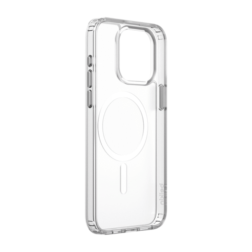 SheerForce Magnetic Anti-Microbial Protective Case for iPhone 15 Pro Max - clear