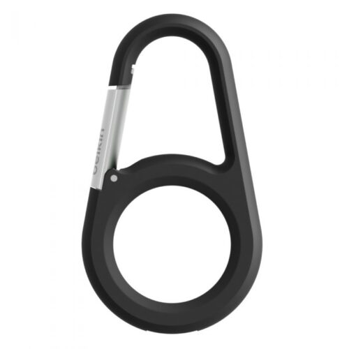 Secure holder Carabiner for Airtag - Black