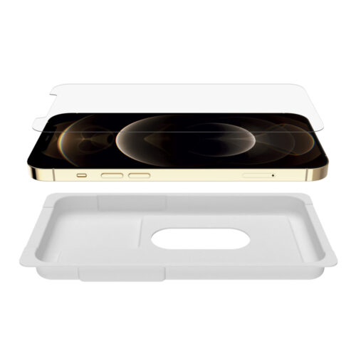 Ultra Glass (LAS tech) Anti-Microbial iPhone 12 Pro Max, EZ tray