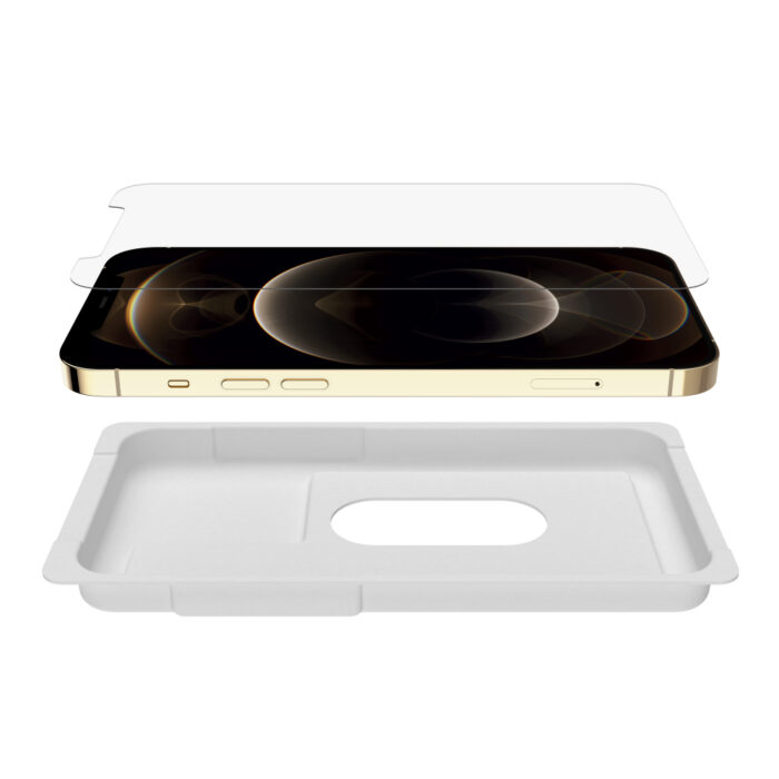 Ultra Glass (LAS tech) Anti-Microbial iPhone 12 Pro Max, EZ tray