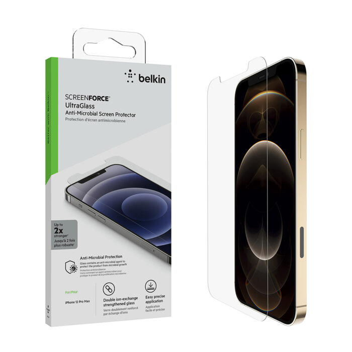 Ultra Glass (LAS tech) Anti-Microbial iPhone 12 Pro Max, EZ tray - Image 2
