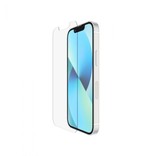 ScreenForce UltraGlass Anti-Microbial Screen Protection for iPhone 13/13 Pro, EZ tray