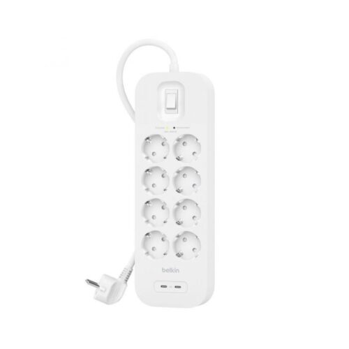 SURGE 8 sockets 900J, 30W, DUAL USB C