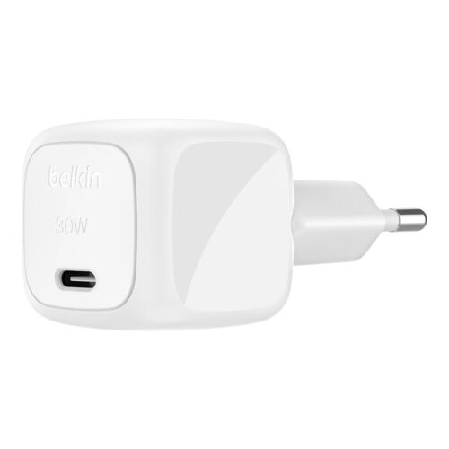 30W USB-C Cube Home Charger with PPS, White