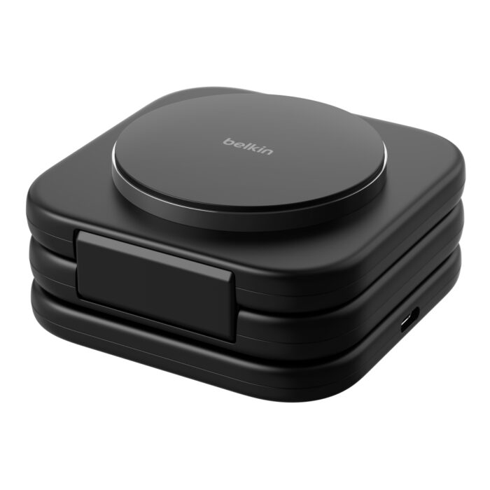 BOOSTCHARGE PRO 3-in-1 Magnetic Wireless Charging Travel Pad with Qi2 15W - Image 4