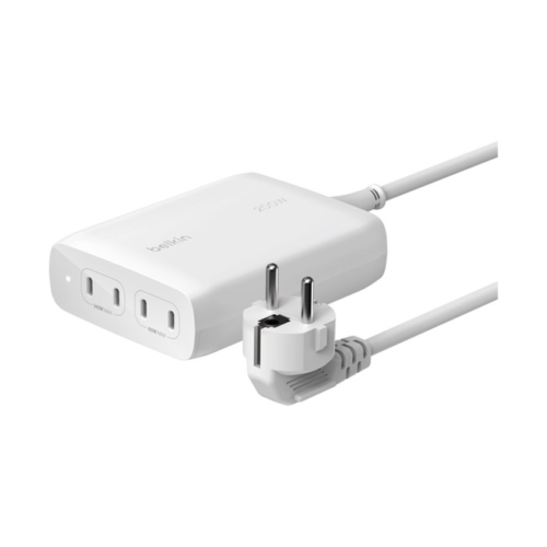 200W USB-C CHARGER,GAN,4-PORT,WHT,1.5M CORD